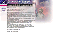 Desktop Screenshot of cogssouth.com